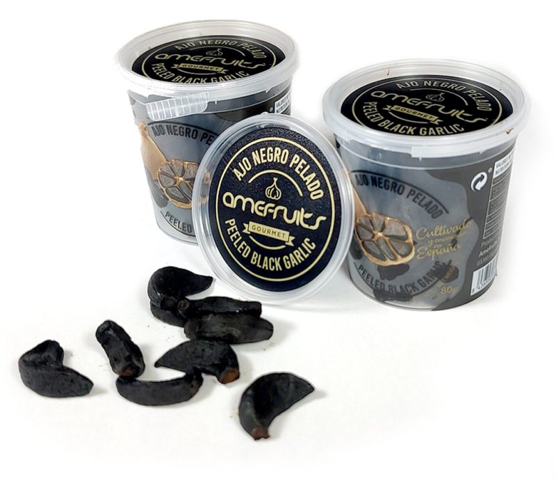 Peeled Black Garlic Tub 80 g. - Image 2